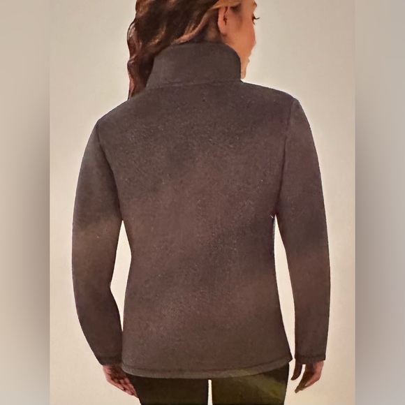 32 Degrees Ladies' Brushed Faux Wool Jacket GREEN , Size S - Picture 4 of 7